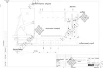 Аэродинамическая схема котла КВм-1.0 с ТШПМ