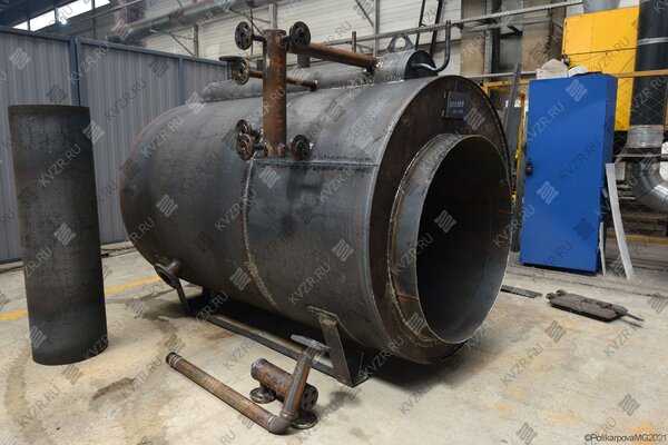 Дизельный парогенератор 2000 кг в час 130 С изготовление